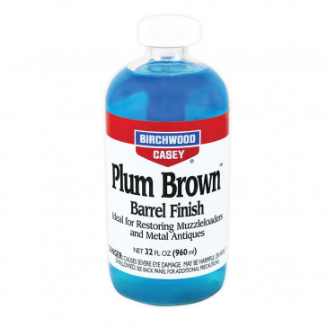 PLUM BROWN™ BARREL FINISH - 32 FL OZ GLASS BOTTLE