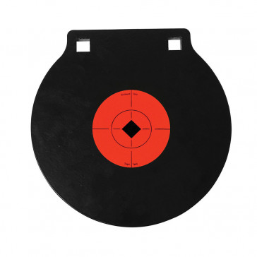 WORLD OF TARGETS 10 INCH DOUBLE HOLE AR500 GONG