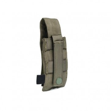 GRIP-TAC MOLLE SINGLE PISTOL MAG POUCH - GREEN STONE
