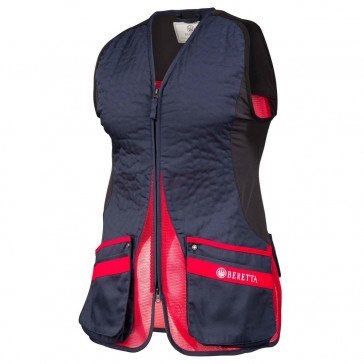 SILVER PIGEON EVO VEST - LARGE, BLUE/RED