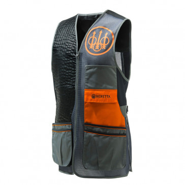 TWO TONE SPORTING VEST - X-LARGE, GREY CASTLE