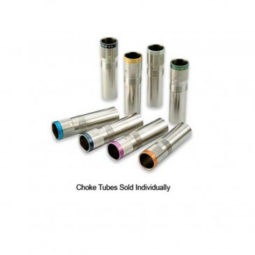MOBILCHOKE VICTORY EXTENDED CHOKE TUBE - 12 GA, IMPROVED MODIFIED CONSTRICTION, SILVER WITH COLORED BANDS