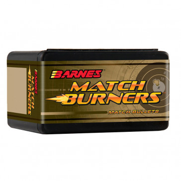 MATCH BURNER BULLETS - 6MM, MATCH BURNER FLAT BASE, 68 GR, 100/BOX