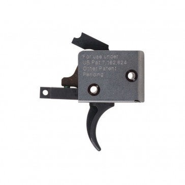 AR15/AR10 SINGLE STAGE TRIGGER, CURVED, LARGE PIN,  4 - 4½ LB PULL