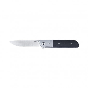 BAMBOOZLED KNIFE - BLACK, DROP POINT, PLAIN EDGE, 3.34" BLADE