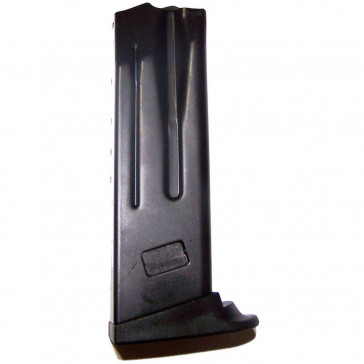 H&K USP COMPACT AND P2000 FACTORY MAGAZINE - 9MM, BLUED, 10 ROUNDS, EXT FLOORPLATE