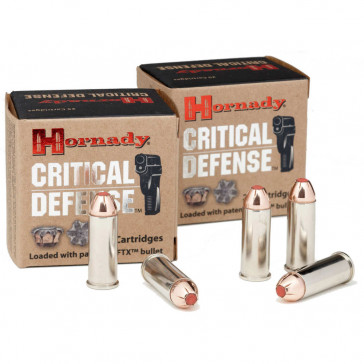 CRITICAL DEFENSE AMMUNITION - 44 SPECIAL, 165 GRAIN, FTX