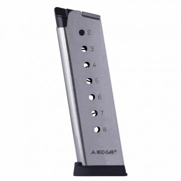 1911 FULL SIZE MAGAZINE - .45 ACP, 8/RD, STAINLESS STEEL