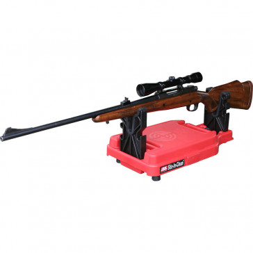 SITE-IN-CLEAN RIFLE REST - RED, 11" X 20" X 4"