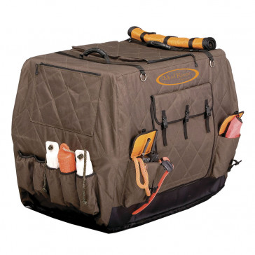 DIXIE INSULATED KENNEL COVER - BROWN, L-EXTENDED
