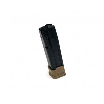 SIG P320 9MM 21 RD BLUED/FDE POLY END