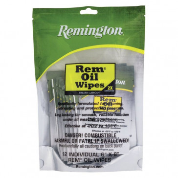REM OIL WIPES - 12 COUNT CLAMPACK