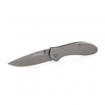 BERDA STEEL DROP POINT ASSISTED OPENING KNIFE - 3"