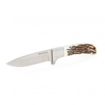HEROD STAG SERIES KNIFE - DROP POINT, PLAIN EDGE, 3.75" BLADE