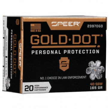 GOLD DOT HANDGUN PERSONAL PROTECTION 40 S&W