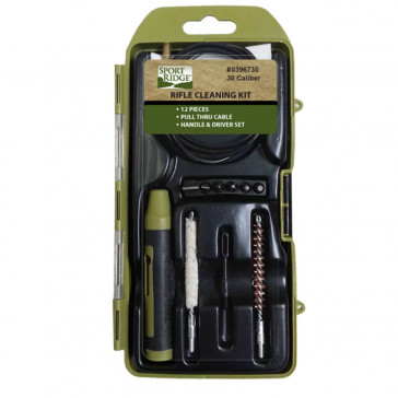 RIFLE CLEANING KIT - 12 PIECE - .30 CAL