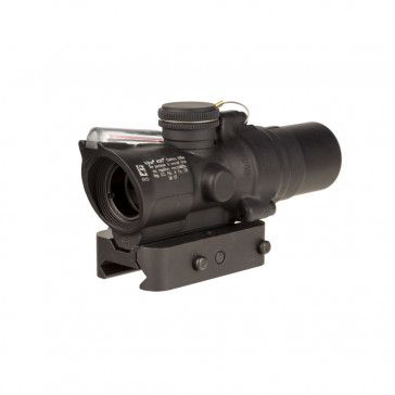 COMPACT ACOG SCOPE - BLACK, 1.5X16MM, RED RING & 2 MOA CENTER DOT, QLOC MOUNT, LOW HEIGHT