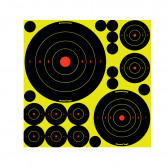 SHOOT•N•C® ASS'T 1", 2", 3", 6" & 8" BULL'S-EYES - 50 TARGETS