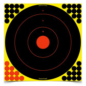 SHOOT•N• ®C SELF-ADHESIVE TARGETS 17.25" BULL'S-EYE PACK