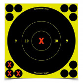 SHOOT•N•C® 6" X-BULL'S-EYE TARGET - 60 TARGETS, 720 PASTERS