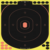 SHOOT•N•C® SELF-ADHESIVE TARGETS 12" X 18" SILHOUETTE PACK - MULTIPLES OF 100, BULK