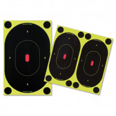 SHOOT•N•C® SELF-ADHESIVE TARGETS 7" SILHOUETTE PACK - 60 TARGETS