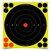 SHOOT•N•C ® SELF-ADHESIVE TARGETS - 8" BULL'S-EYE PACK