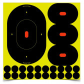 SHOOT•N•C ® SELF-ADHESIVE TARGETS 9" SILHOUETTE PACKS
