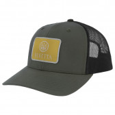 112 FIELD LOGO TRUCKER HAT - LODEN AND GRAPHITE, FITS ALL