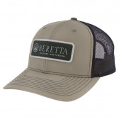 HERITAGE 112 TRUCKER HAT - MEN'S, KHAKI AND COFFEE, FITS ALL