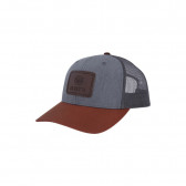 OUA 112 PATCH TRUCKER HAT - CHARCOAL GRAY, FITS ALL