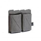 OT DOUBLE MAG POUCH - WOLF GRAY