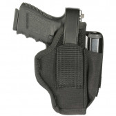 AMBIDEXTROUS HOLSTER WITH MAG POUCH  - SIZE 02, BLACK