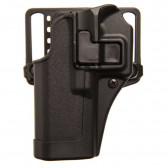 SERPA CQC HOLSTER - GLOCK 17/22/31 - LEFT HANDED - MATTE BLACK