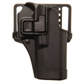 SERPA CQC HOLSTER - MATTE BLACK, RH, GLOCK 17/22/31 (NOT GEN 5 .40)