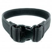 2.25" ERGONOMIC PADDED DUTY BELT - BLACK, XL, 44-48"