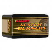 MATCH BURNER BULLETS - 6.5MM, MATCH BURNER BOAT TAIL, 120 GR, 100/BOX