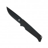 VIPER HIDDEN RELEASE AUTO KNIFE - BLACK, DROP POINT, PLAIN EDGE, 3.1" BLADE