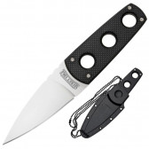 SECRET EDGE KNIFE - BLACK, DROP POINT, PLAIN EDGE, 3.5" BLADE