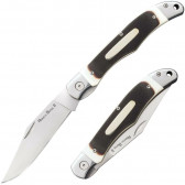 RANCH BOSS II - CLIP POINT, BROWN, BLISTER PACK