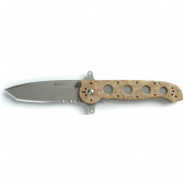 M16-14ZSF DESERT TANTO WITH TRIPLE POINT SERRATIONS - CLAM PACK
