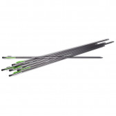 AIRBOW CARB ARROWS SIX PK 375 GR 26IN