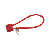 15" CA DOJ APPROVED CABLE LOCK - BULK