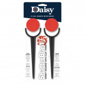 SHATTERBLAST CLAY TARGETS W/ TARGET STAKES - 2" CLAY TARGETS, 4 TARGET STAKES, 8 TARGETS