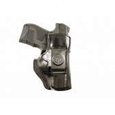 INSIDE HEAT HOLSTER - BLACK, LEATHER, RIGHT HAND, GLOCK 43/43X