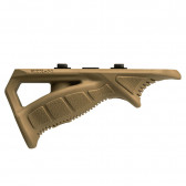 RUBBERIZED M-LOK® COMPATIBLE ERGONOMIC POINTING FOREGRIP - FLAT DARK EARTH