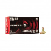 AMERICAN EAGLE AMMUNITION - 9MM LUGER - FMJ - 124GR - 50RD