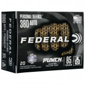 FEDERAL PERSONAL DEFENSE PUNCH 380 AUTO - 20/BOX