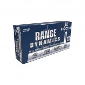 RANGE DYNAMICS AMMUNITION - 40 S&W, 180 GR, FMJTC, 1000 FPS, 50/BX