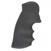 SOFT RUBBER GRIP WITH FINGER GROOVES - S&W N FRAME SQUARE BUTT